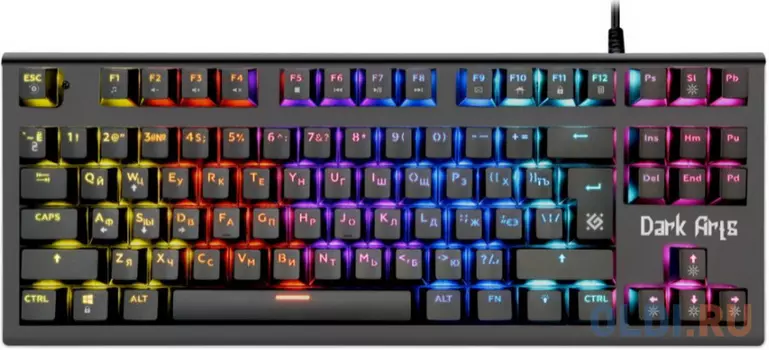 Клавиатура Defender Dark Arts GK-375 RU Black USB