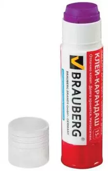 Клей-карандаш BRAUBERG 15 гр. 220874