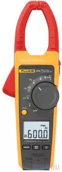 Клещи FLUKE 375 цифровая 600мА черный, желтый, красный 0,388кг