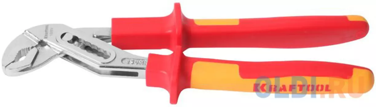 Клещи KRAFTOOL "ELECTRO-KRAFT" 2202-10-25 Cr-Mo сталь двухкомпонентная рукоятка хром 250мм