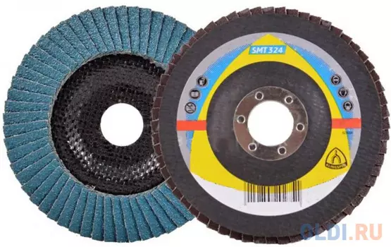 КЛТ KLINGSPOR SMT 324 EXTRA 125 X 22 P40 (321510) выпуклый, по стали