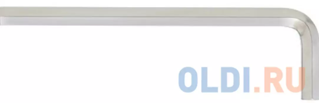 Ключ имбусовый HEX, 7мм, 45x, закаленный, никель// Сибртех