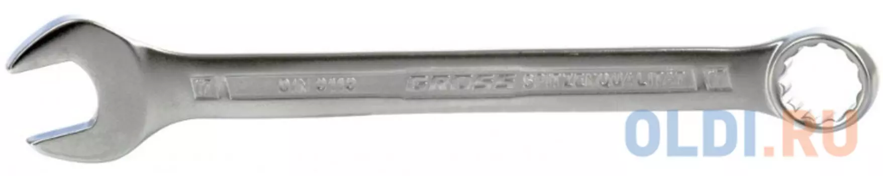 Ключ комбинированный 17 мм, CrV, холодный штамп // Gross