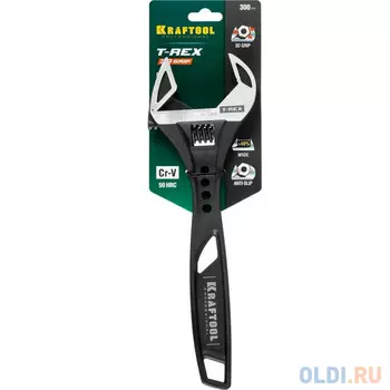 Ключ разводной силовой T-REX, 300 / 53 мм, KRAFTOOL