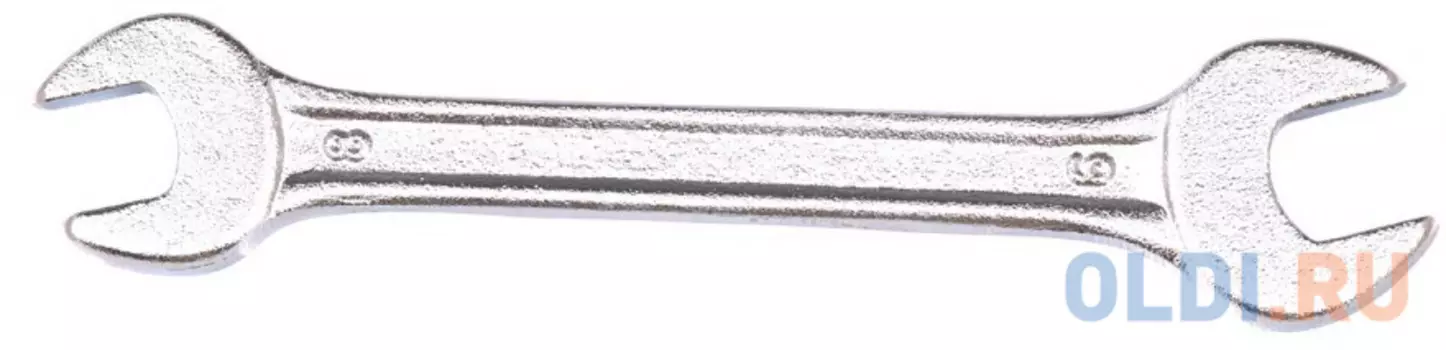 Ключ рожковый, 8 х 9 мм, хромированный// Sparta