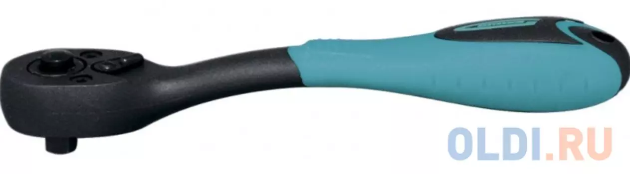 Ключ-трещотка 1/2", 72 зуба, Comfort, с быстрым сбросом, CrV, 2-х комп. рукоятка // Gross