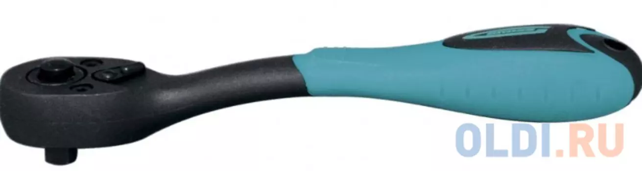 Ключ-трещотка 3/8", 72 зуба, Comfort, с быстрым сбросом, CrV, 2-х комп. рукоятка // Gross