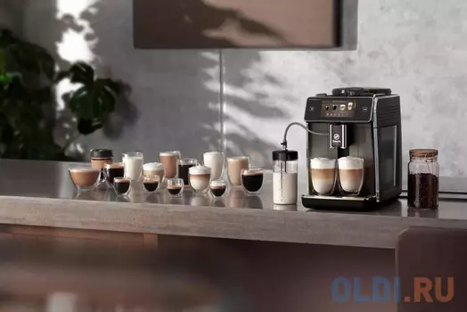 Кофемашина Philips SM6685/00 1500 Вт серебристый серый