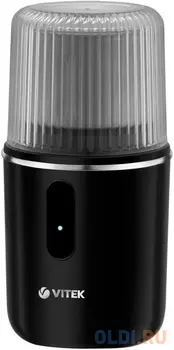 Кофемолка Vitek VT-8368 180Вт сист.помол.:ротац.нож вместим.:55гр черный