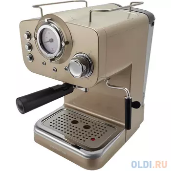 Кофеварка эспрессо Polaris PCM 1532E 1100Вт шампань