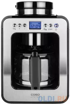 Кофеварка CASO Coffee Compact Electronic 600 Вт серебристый черный 1848