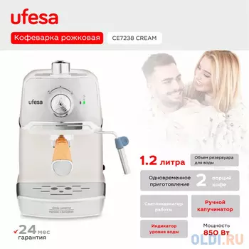 Кофеварка CE7238 CREAM UFESA