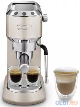 Кофеварка DeLonghi Dedica Arte EC885.BG 1300 Вт бежевый