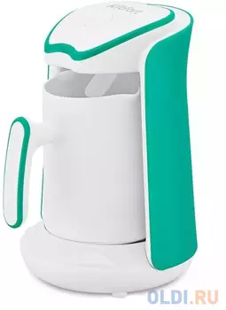 Кофеварка KITFORT КТ-7133-2 600 Вт белый зеленый
