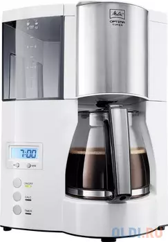 Кофеварка Melitta Optima Timer 850 Вт белый