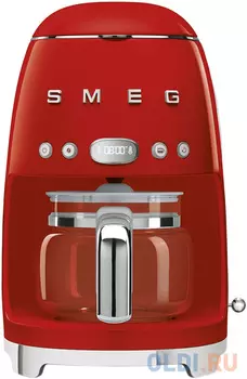 Кофеварка Smeg DCF02RDEU 1050 Вт красный