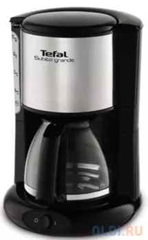 Кофеварка Tefal CM361838 1000 Вт серебристый/черный