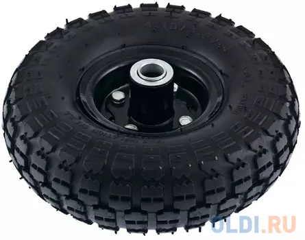 Колесо PALISAD 68970 пневм. 4.10/3.50–4 с несим.ступ. d260мм. подш. внут.диам. 20мм. длина оси - 5