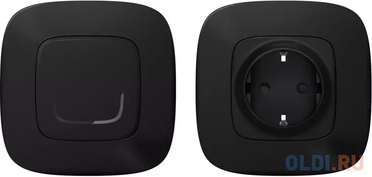 Коллекция умных устройств Valena Allure with NETATMO. Пакет для управления бытовыми электроприборами. Умная розетка 2К+З 16А 230В + умный беспроводной