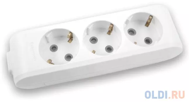 Колодка для удлинителя Panasonic X-tendia (3 розетки) белый (WLTB04302WH-RU)