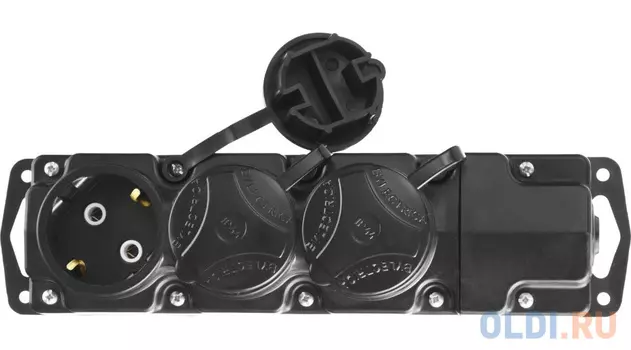 Колодка Сибин 55114-3 3 розетки