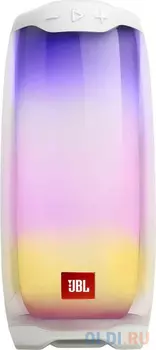 Колонка порт. JBL Pulse 4 белый 20W 1.0 BT (JBLPULSE4WHT)