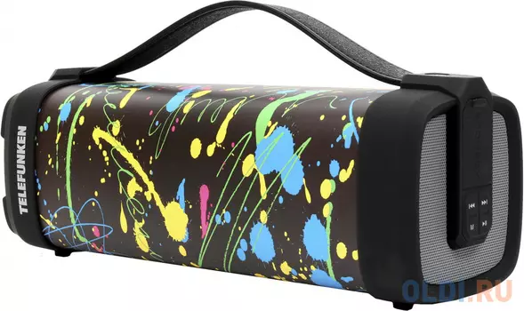 Колонка порт. Telefunken TF-PS1241B рисунок 12W 1.0 BT/USB (TF-PS1241B(ПРИНТ PAINT))