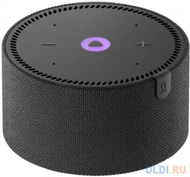 Колонка портативная 1.0 (моно-колонка) Yandex Станция Мини 2 Черный