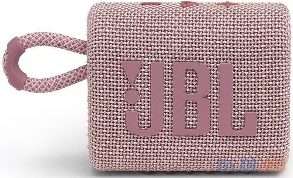 Колонка портативная 1.0 (моно-колонка) JBL Go 3 Розовый JBLGO3PINK