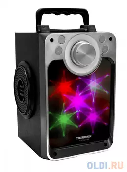 Колонка портативная Telefunken TF-PS1274B 2.0 Черный