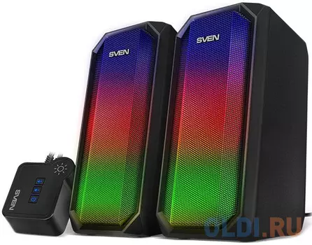 Колонки 2.0 Sven 420 Черный