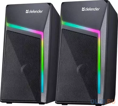 Колонки 6W STELLAR BLACK 65043 DEFENDER