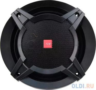 Колонки автомобильные ACV PG-623S 180Вт 88дБ 4Ом 16см (6.5дюйм) (ком.:2кол.) коаксиальные трехполосные