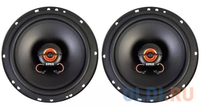 Колонки автомобильные Edge ED622B-E7 60Вт 91дБ 4Ом 16см (6дюйм) (ком.:2кол.) коаксиальные двухполосные