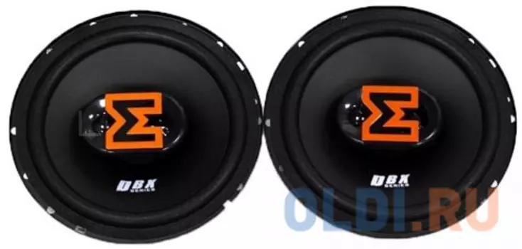 Колонки автомобильные Edge EDBX6-E1 180Вт 4Ом 16.5см (6 1/2дюйм) (ком.:2кол.) коаксиальные трехполосные