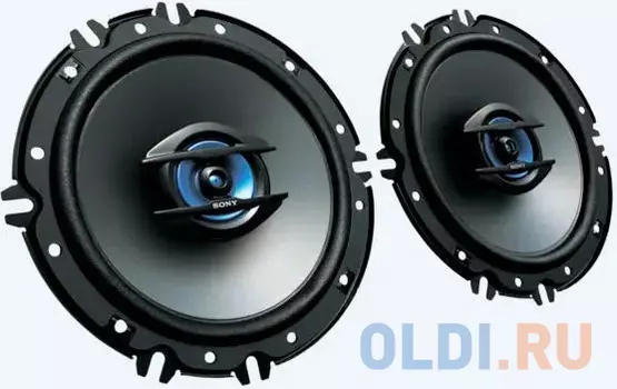 Колонки автомобильные Sony XS-GTE1620 (без решетки) 200Вт 88дБ 4Ом 10см (4дюйм) (ком.:2кол.) коаксиальные двухполосные