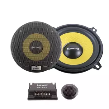 Колонки автомобильные Swat SP-A5.2 (без решетки) 220Вт 88дБ 4 Ом 13 см (5дюйм) (ком.:2кол.)