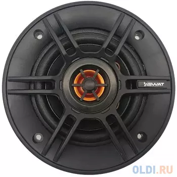 Колонки автомобильные Swat SP-C4 130Вт 88дБ 4Ом 10см (4дюйм) (ком.:2кол.) коаксиальные двухполосные