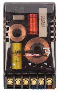 Колонки автомобильные Ural AS-C1627K Red (без решетки) 140Вт 92дБ 4Ом 16.5см (6 1/2дюйм) (ком.:2кол.) компонентные двухполосные