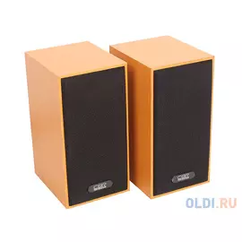 Колонки CBR CMS 635, Wooden, 3.0 W*2, USB