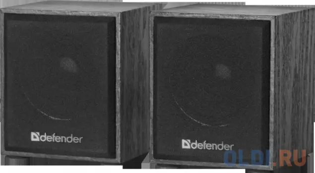 Колонки DEFENDER SPK-230 2.0 black (2x2 Вт, USB пит, раз. д. науш.)