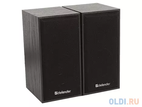 Колонки DEFENDER SPK-240 2.0 black (2x3 Вт, USB пит, раз. д. науш.)