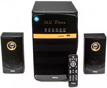 Колонки Dialog AP-240B 2x10 + 50 Вт черный