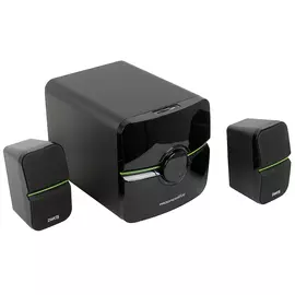 Колонки Dialog Progressive AP-203 BLACK - 2.1, 18W+2*10W RMS, USB+SD reader