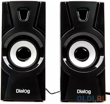Колонки Dialog Stride AST-10UP черные 2.0 (10W RMS, USB)