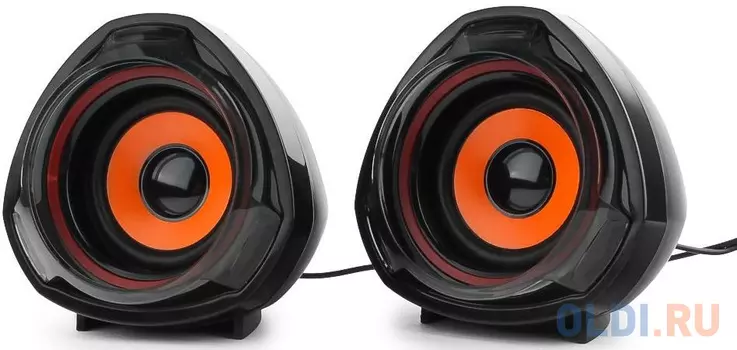 Колонки Gembird SPK-105 2х2.5 Вт черный