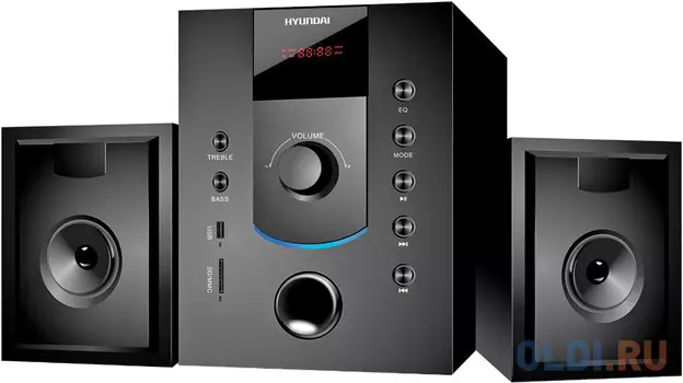 Колонки Hyundai H-HA200 49Вт черный