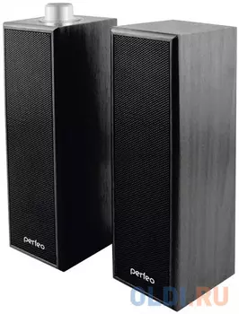 Колонки Perfeo Pharos PF-2080 2x3 Вт USB черный