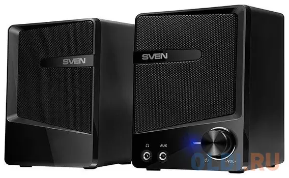 Колонки Sven 248,чёрный, USB, 2.0, мощность 2x3 Вт(RMS)