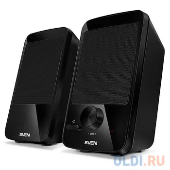 Колонки Sven 312 2x2 Вт черный